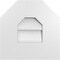 Ekena Millwork Octagonal Top Surface Mount PVC Gable Vent w/ 3-1/2"W x 1"P Standard Frame, 12"W x 12"H GVPOT12X1201SN - alternate 1